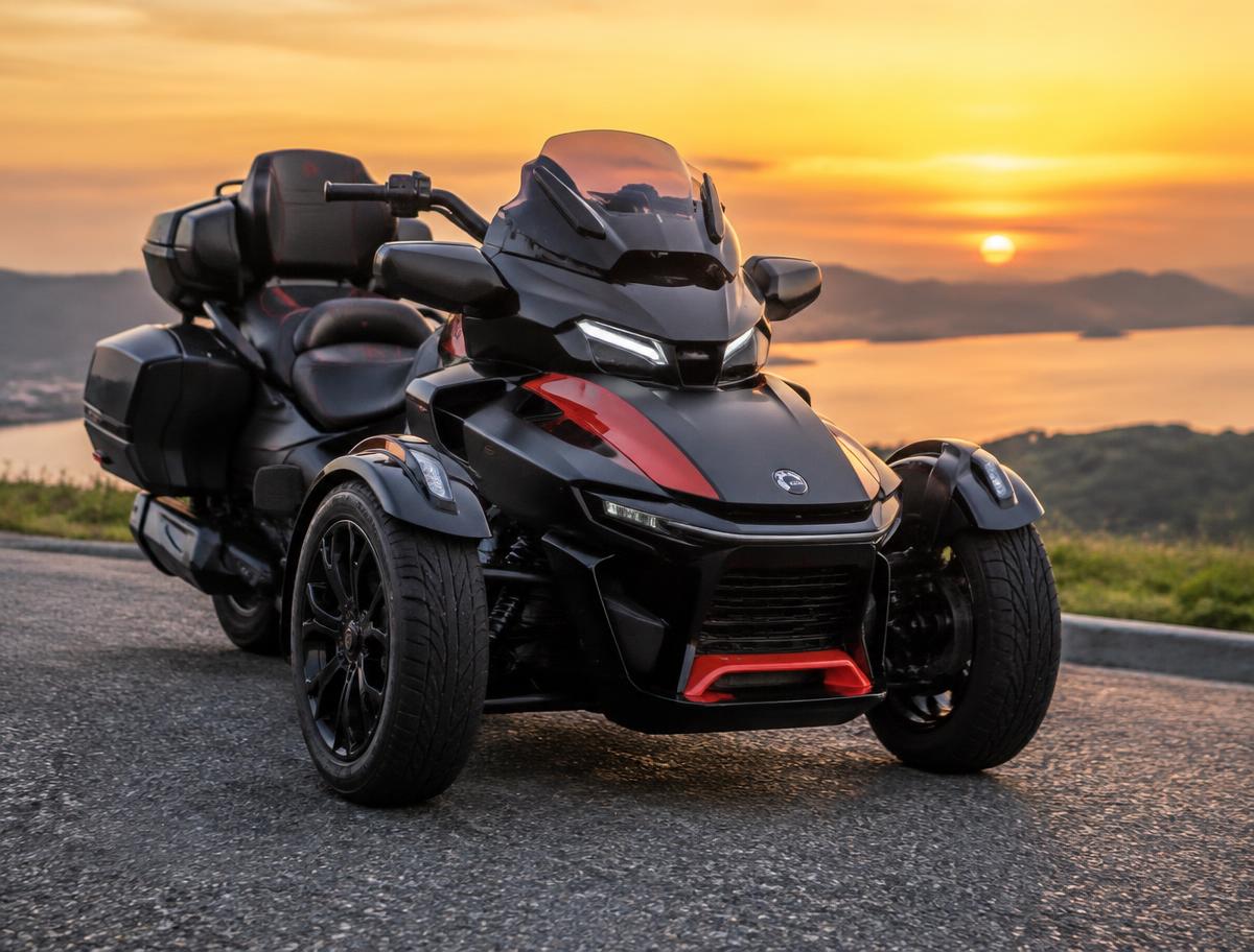 Can-Am Spyder three-wheel motorcycle